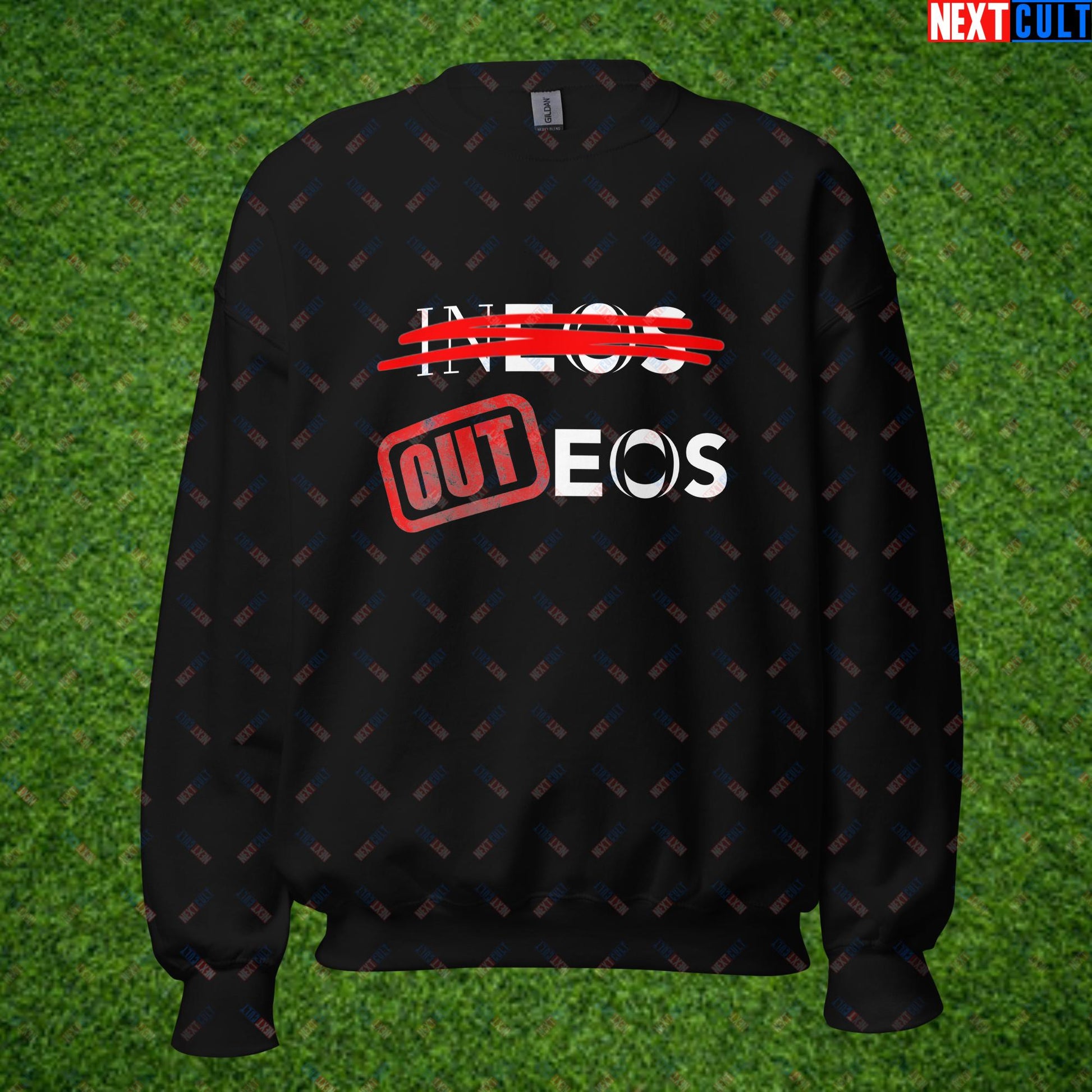 Stop INEOS, OUTEOS Manchester United Fans Protest Against Glazers, Ineos and Ratcliffe Unisex Sweatshirt Sweatshirts Football GlazersOut Manchester United RatcliffeOut Next Cult Brand