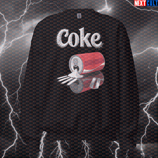 Funny Gym T-Shirt | Coke Sniffing Meme Pump Cover for Bodybuilding & Gains Bodybuilding Fast Food Fitness Gym Pump Cover Workout Next Cult Brand