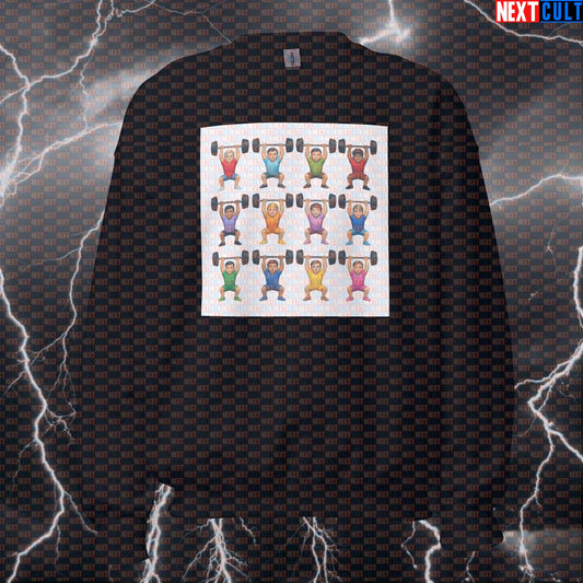 Certified Gym Lover Boy Drake Parody Sweatshirt | Funny Workout Pullover Jumper Sweatshirts Bodybuilding Drake Fitness Gym Hip Hop Powerlifting Pump Cover Workout Next Cult Brand