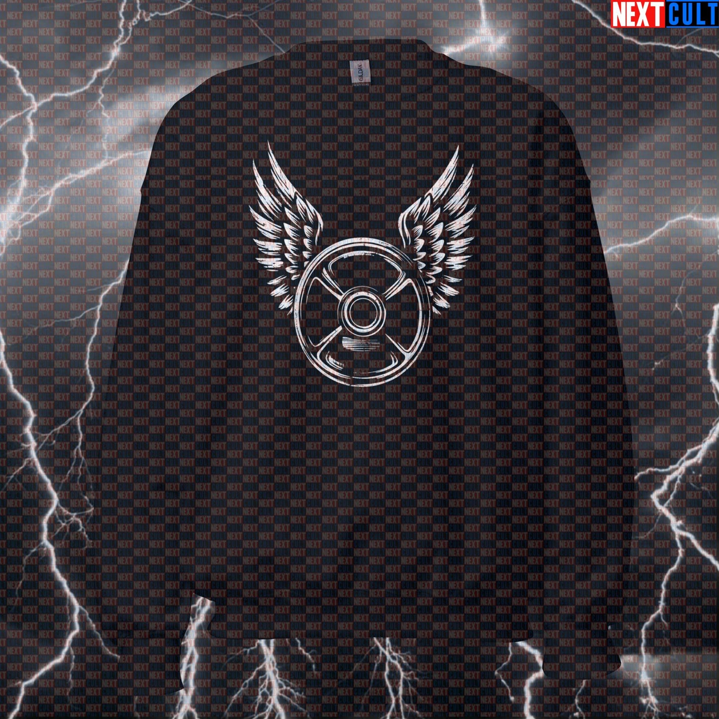 Movin Metal Funny Gym Sweatshirt - Heavy Metal Rock Music Workout Jumper Pump Cover For Lifters Sweatshirts Next Cult Brand
