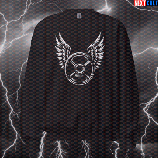 Movin Metal Funny Gym Sweatshirt - Heavy Metal Rock Music Workout Jumper Pump Cover For Lifters Sweatshirts Next Cult Brand