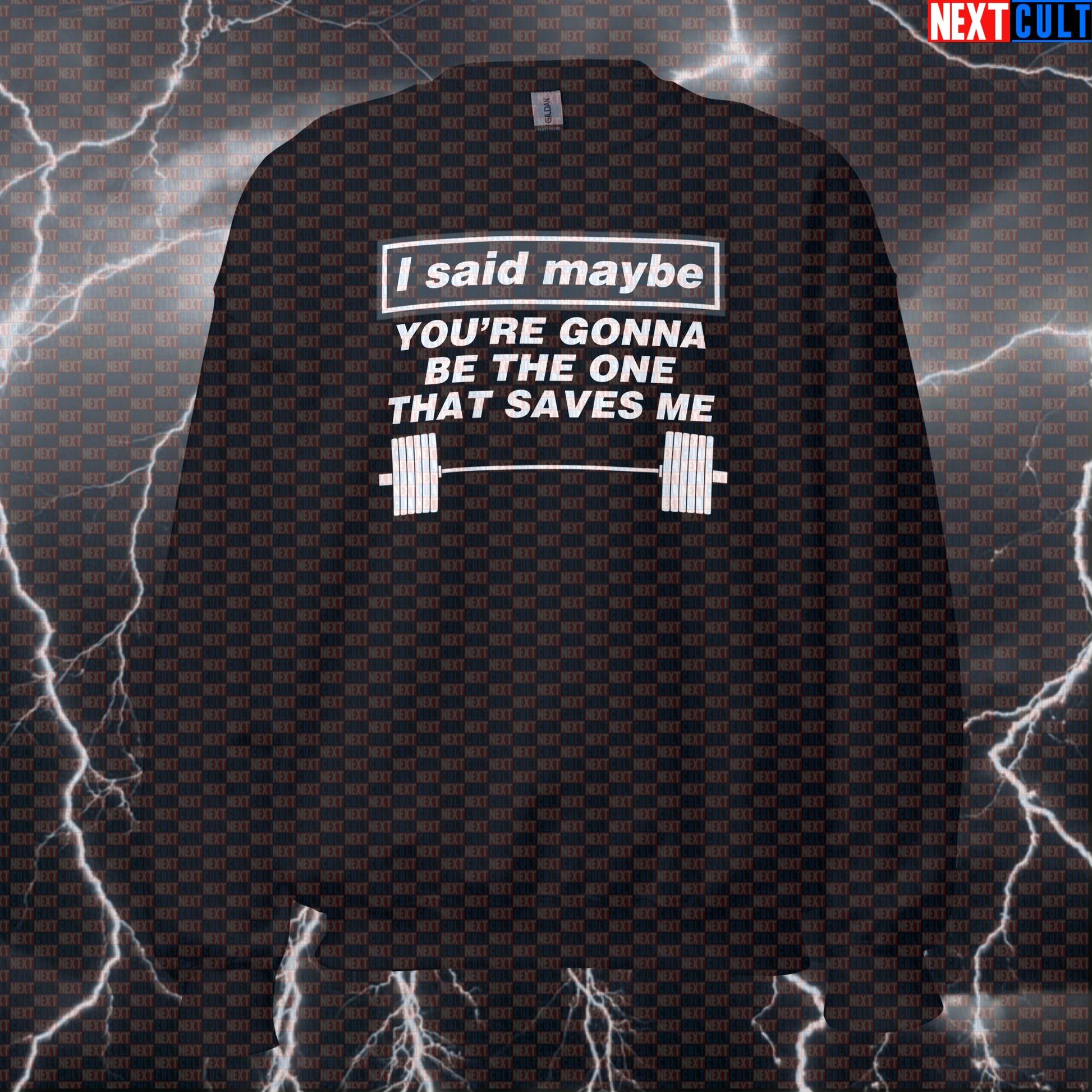 Wonderbar Gym Sweatshirt | Oasis Parody Rock Music Funny Workout Pullover Sweatshirts Bodybuilding Fitness Gym Oasis Powerlifting Pump Cover Rock Music Workout Next Cult Brand