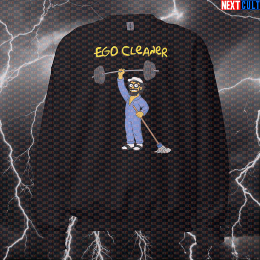 Ego Cleaner Anatoly Funny Gym Sweatshirt Crewneck Pump Cover Pullover Sweater for Powerlifting Gym Bros Sweatshirts Next Cult Brand