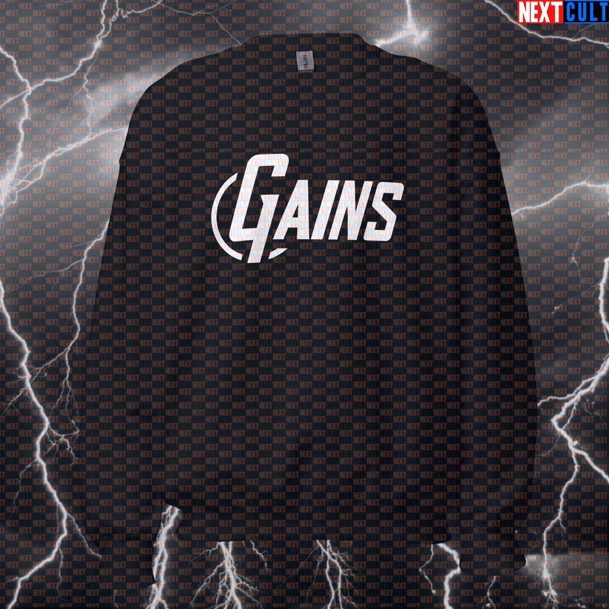 Gym Hero Avengers Funny Gym Sweatshirt Crewneck Pump Cover Pullover Sweater for Lifters Gymbro Workout Gains Sweatshirts Next Cult Brand