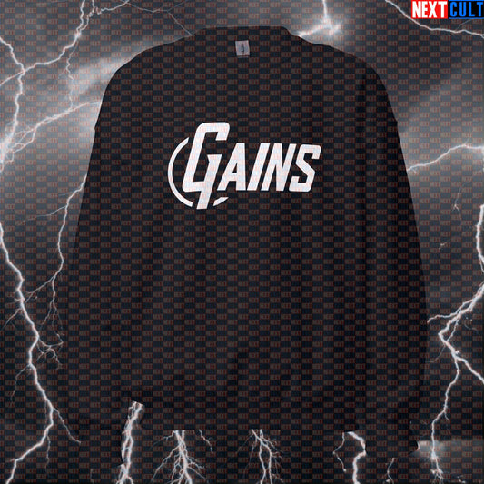 Gym Hero Avengers Funny Gym Sweatshirt Crewneck Pump Cover Pullover Sweater for Lifters Gymbro Workout Gains Sweatshirts Next Cult Brand