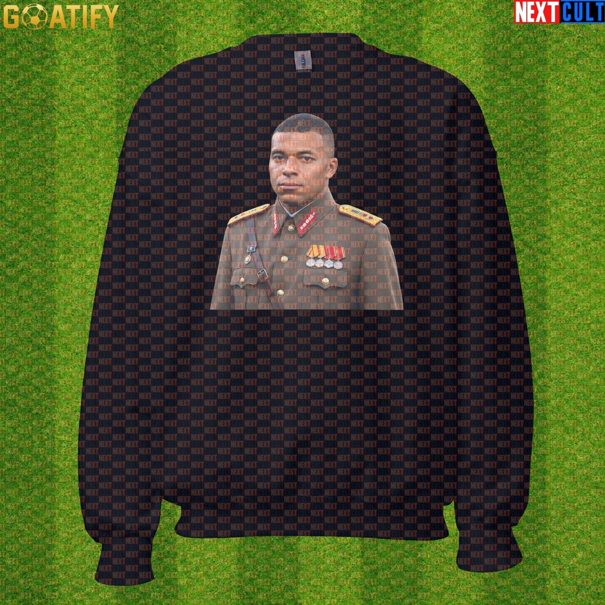 Kylian Mbappe Sweatshirt – El Dictator Soccer Meme Crewneck Gift for France Football Fans |  | ["Football", "France", "Kylian Mbappe", "PSG", "Real Madrid", "Soccer"]