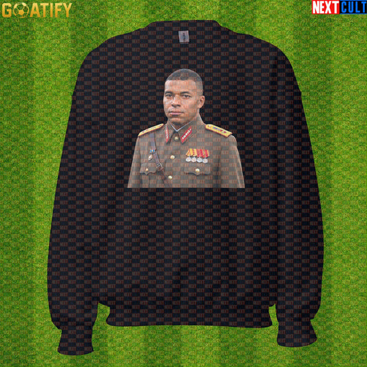 Kylian Mbappe Sweatshirt – El Dictator Soccer Meme Crewneck Gift for France Football Fans Black Sweatshirts Next Cult Brand