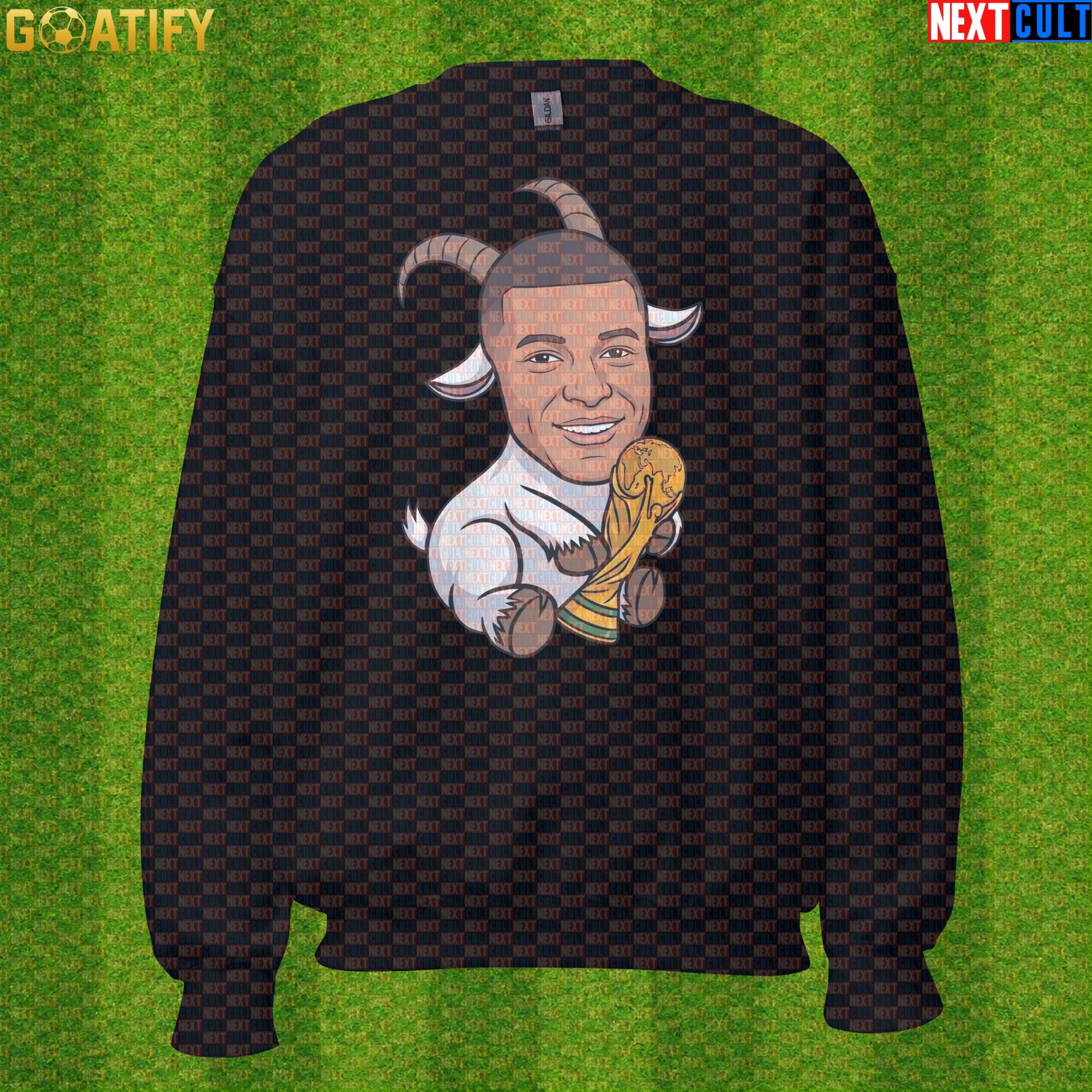 Kylian Mbappe Sweatshirt – World Cup Winner Crewneck for France and Real Madrid Fans |  | ["Football", "France", "Kylian Mbappe", "PSG", "Real Madrid", "Soccer"]