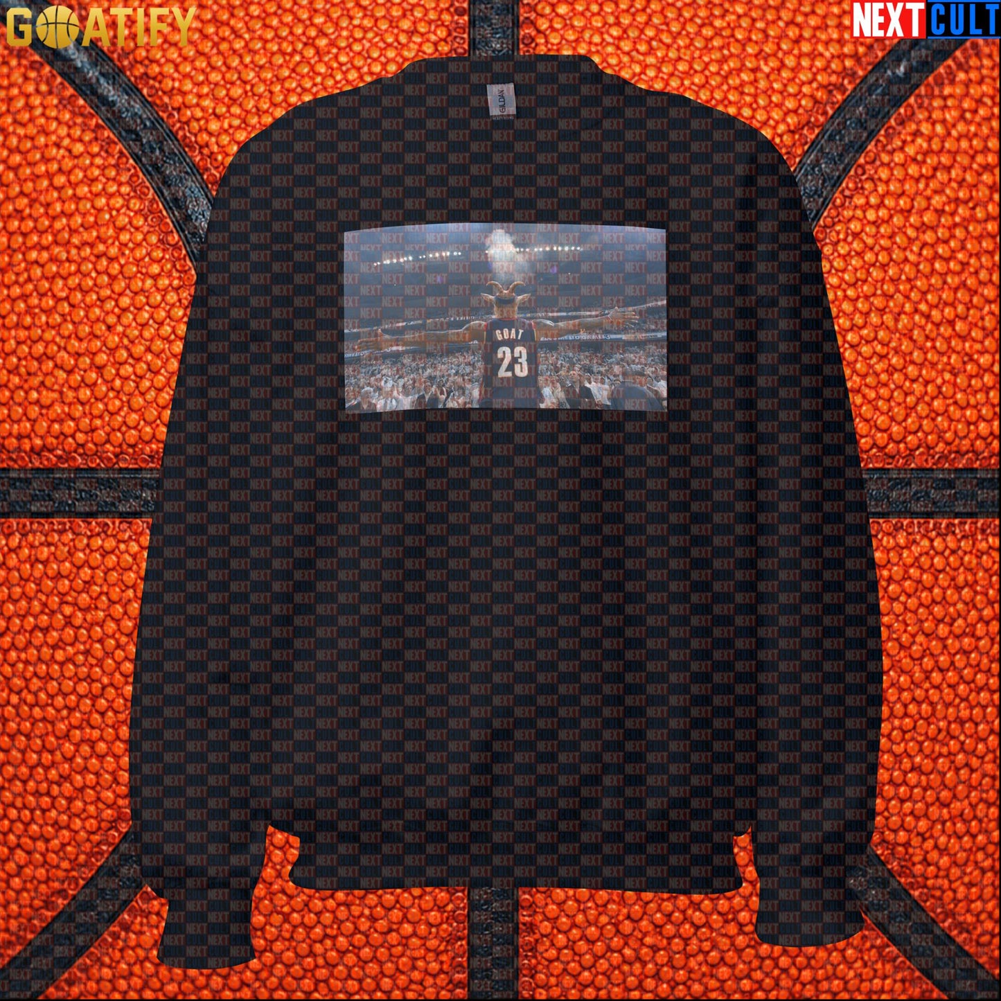 LeBron James Sweatshirt – Cleveland Chalk Toss Crewneck Gift for Cavaliers and NBA Fans |  | ["Basketball", "Cleveland Cavaliers", "LeBron James", "NBA"]