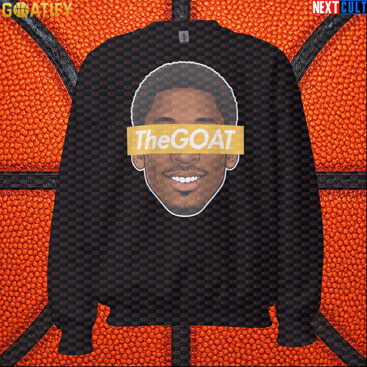 Kobe Bryant Sweatshirt – Young Kobe The GOAT Crewneck for Lakers Fans and NBA Gifts Black Sweatshirts Next Cult Brand