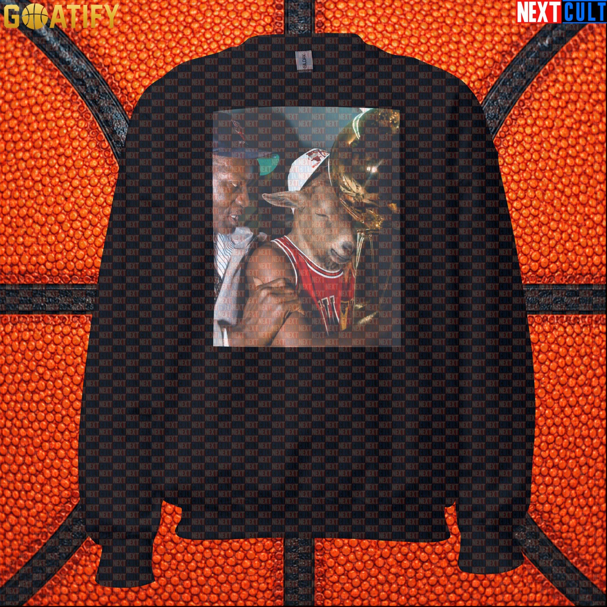 Michael Jordan Sweatshirt – Bulls GOAT Championship Crewneck for Basketball Fans & Gifts |  | ["Basketball", "Chicago Bulls", "Michael Jordan", "NBA"]