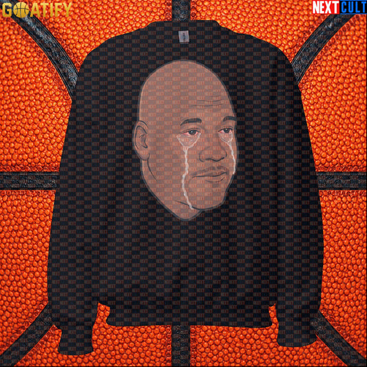 Michael Jordan Sweatshirt Crying Jordan Meme Crewneck Gift for Chicago Bulls NBA Fans |  | ["Basketball", "Chicago Bulls", "Michael Jordan", "NBA"]
