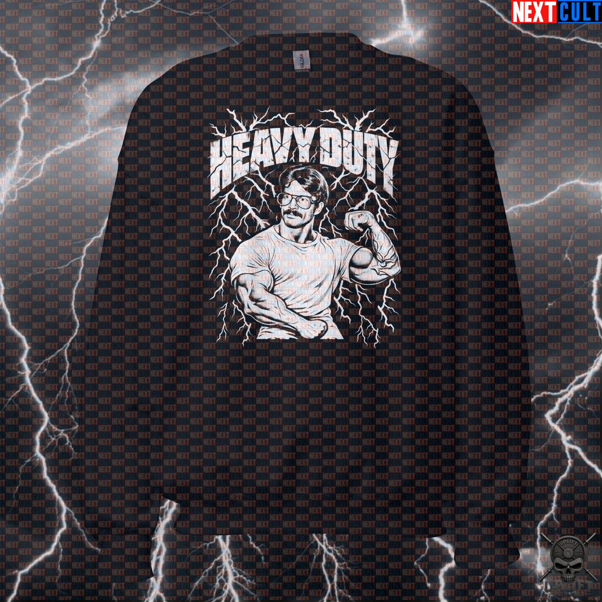 Sweatshirt Mike Mentzer Heavy Duty Old School Bodybuilding Crewneck Gym Gift for HIT Fans | Sweatshirts | ["Bodybuilding", "Fitness", "Gym", "Mike Mentzer", "NCB", "Pump Cover", "Workout"]