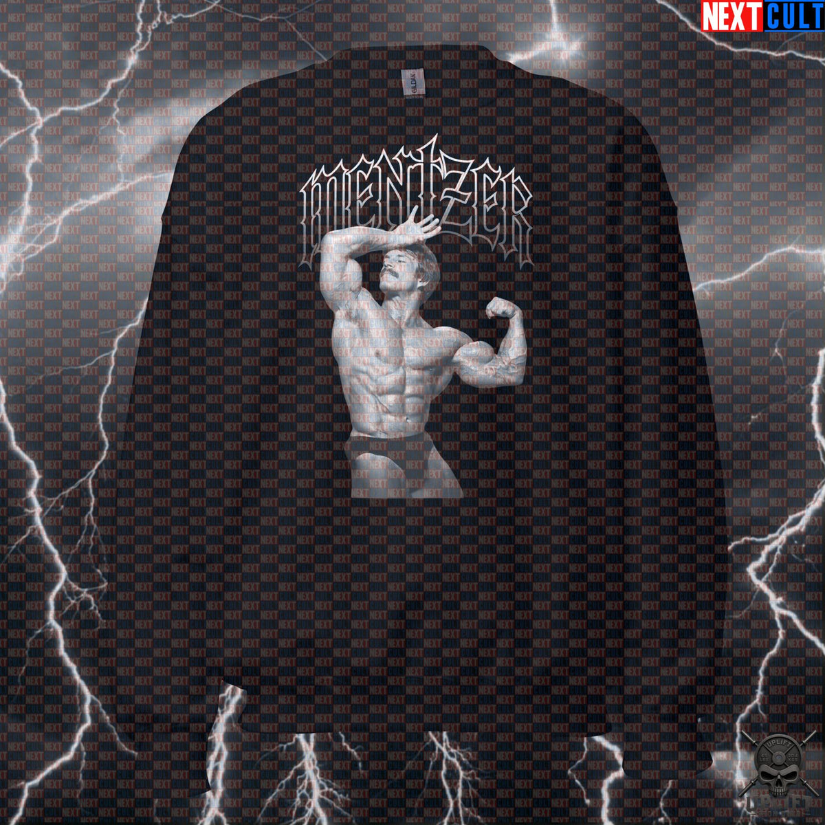 Mike Mentzer Heavy Duty Sweatshirt Old School Bodybuilding Crewneck for Lifters | Sweatshirts | ["Bodybuilding", "Fitness", "Gym", "Mike Mentzer", "NCB", "Pump Cover", "Workout"]