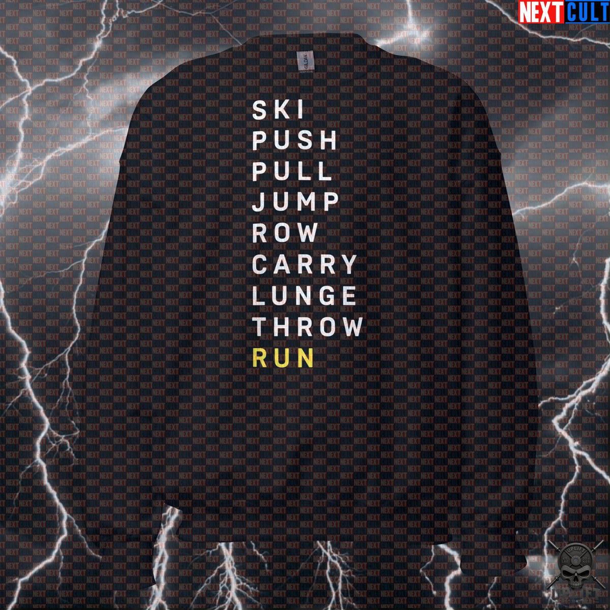 Hybrid Athlete Sweatshirt – HYROX Training Crewneck for Strength & Endurance Athletes | Sweatshirts | ["Cardio", "Fitness", "Gym", "Hybrid Athlete", "HYROX", "NCB", "Pump Cover", "Workout"]