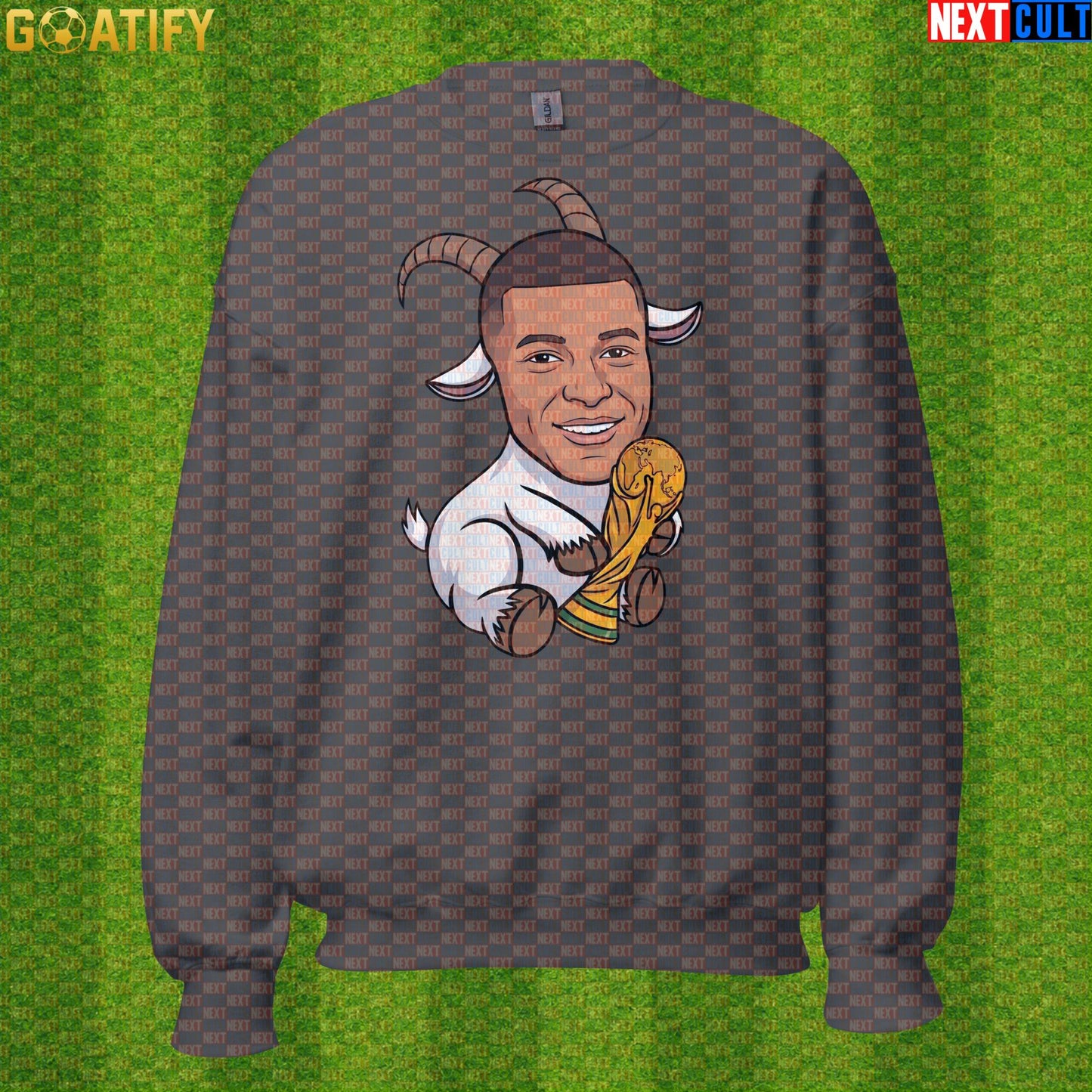 Kylian Mbappe Sweatshirt – World Cup Winner Crewneck for France and Real Madrid Fans |  | ["Football", "France", "Kylian Mbappe", "PSG", "Real Madrid", "Soccer"]
