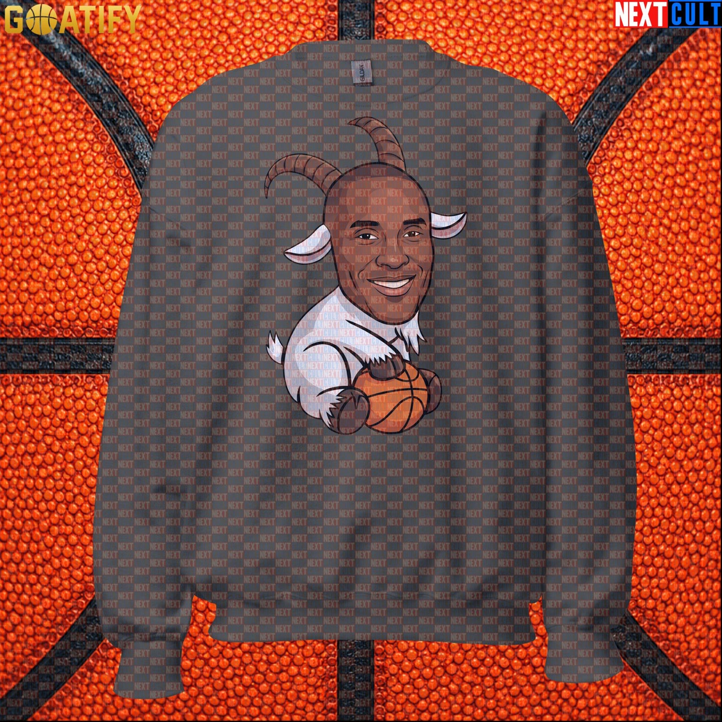 Kobe Bryant Sweatshirt – Black Mamba GOAT Crewneck for Lakers Fans & Basketball Gifts |  | ["Basketball", "Kobe Bryant", "Los Angeles Lakers", "NBA"]