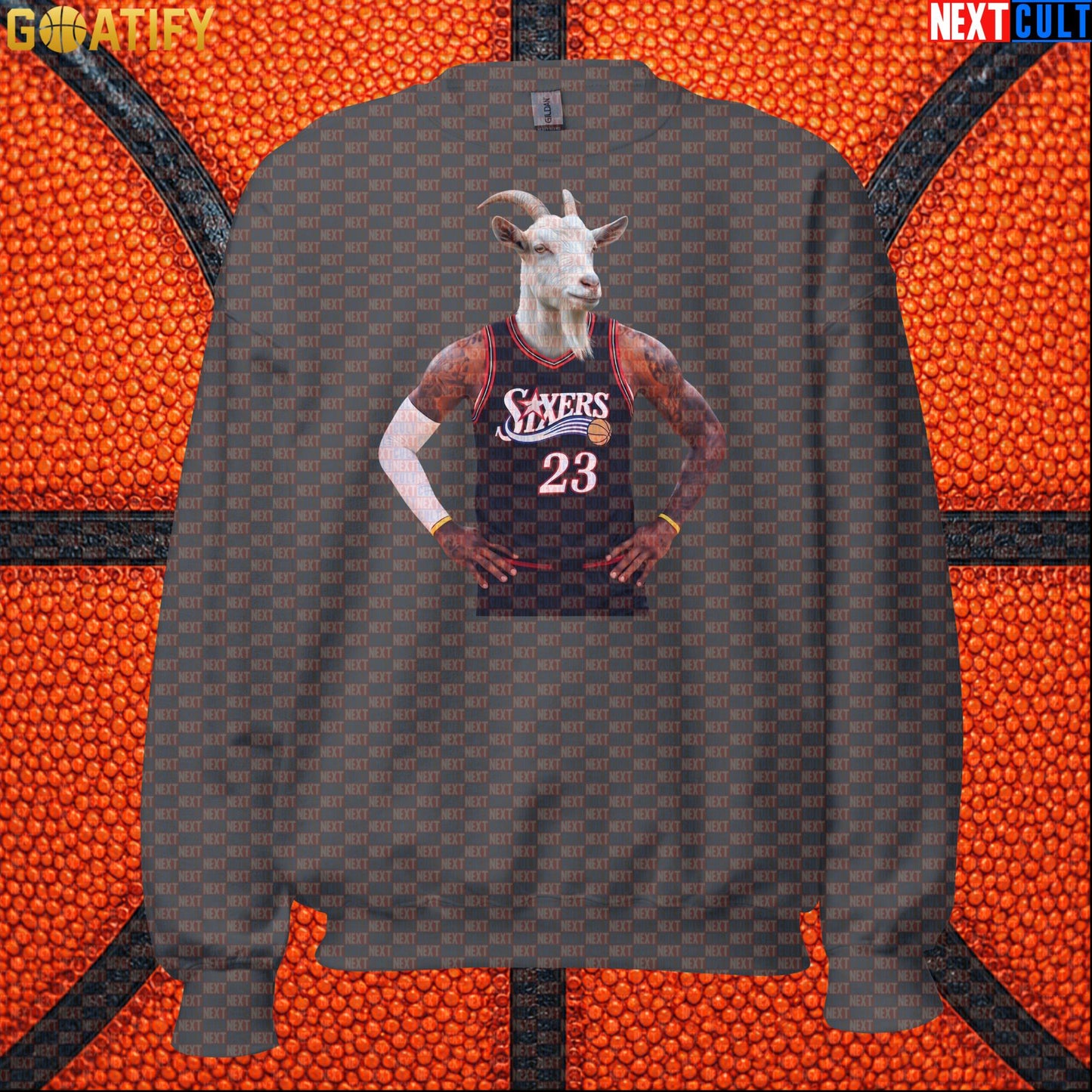 LeBron James Sweatshirt – Philly GOAT Crewneck for 76ers Basketball Fans & NBA Gifts |  | ["Basketball", "LeBron James", "NBA", "Philadelphia 76ers"]