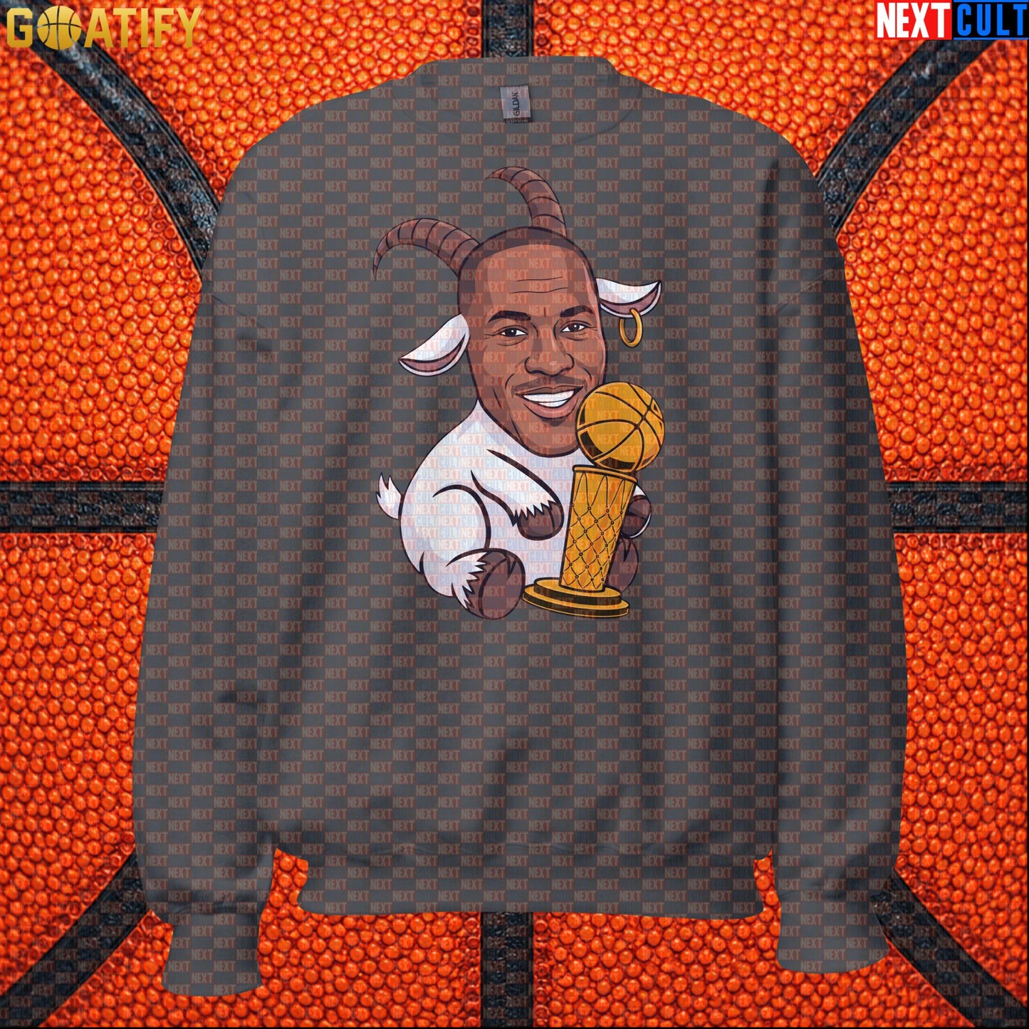 Michael Jordan Sweatshirt – GOAT 6 Rings Chicago Bulls Basketball Crewneck for NBA Fans |  | ["Basketball", "Chicago Bulls", "Michael Jordan", "NBA"]