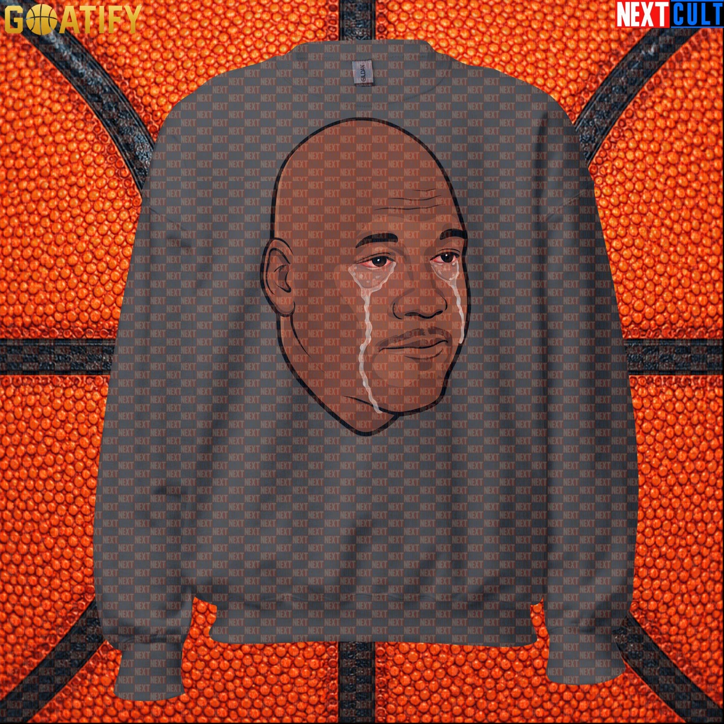 Michael Jordan Sweatshirt Crying Jordan Meme Crewneck Gift for Chicago Bulls NBA Fans |  | ["Basketball", "Chicago Bulls", "Michael Jordan", "NBA"]