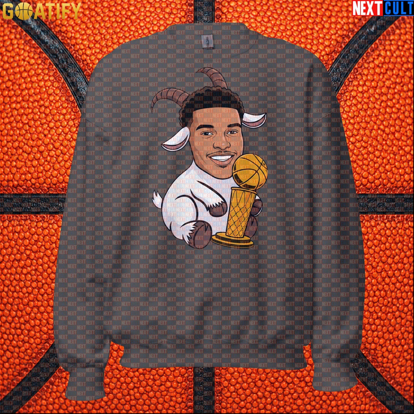Basketball Sweatshirt Victor Wembanyama GOAT Championship Cartoon for Spurs Fans & NBA Gifts |  | ["Basketball", "France", "NBA", "San Antonio Spurs", "Victor Wembanyama", "Wemby"]