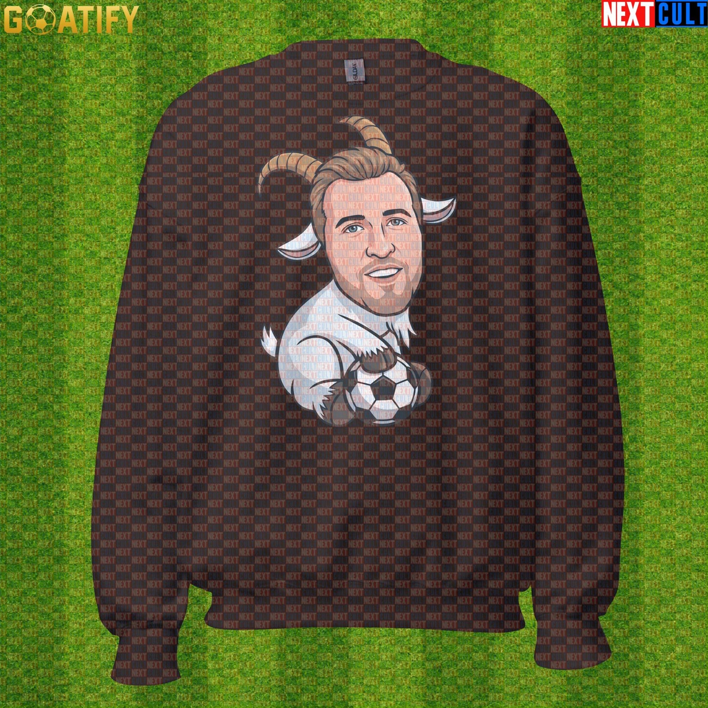 Harry Kane Sweatshirt – GOAT Football Crewneck Gift for England and Bayern Munich Supporters |  | ["Bayern Munich", "England", "Football", "Harry Kane", "Soccer", "Tottenham Hotspur"]