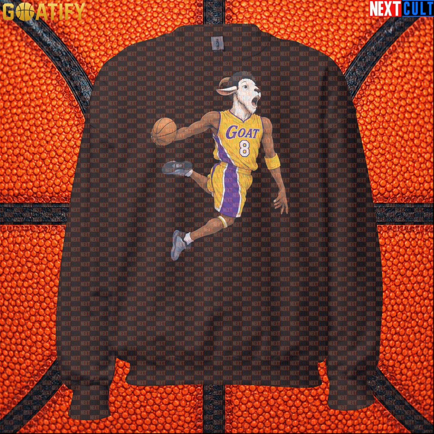 Kobe Bryant Sweatshirt – Young Kobe No. 8 GOAT Crewneck Gift for Lakers Basketball Fans |  | ["Basketball", "Kobe Bryant", "Los Angeles Lakers", "NBA"]