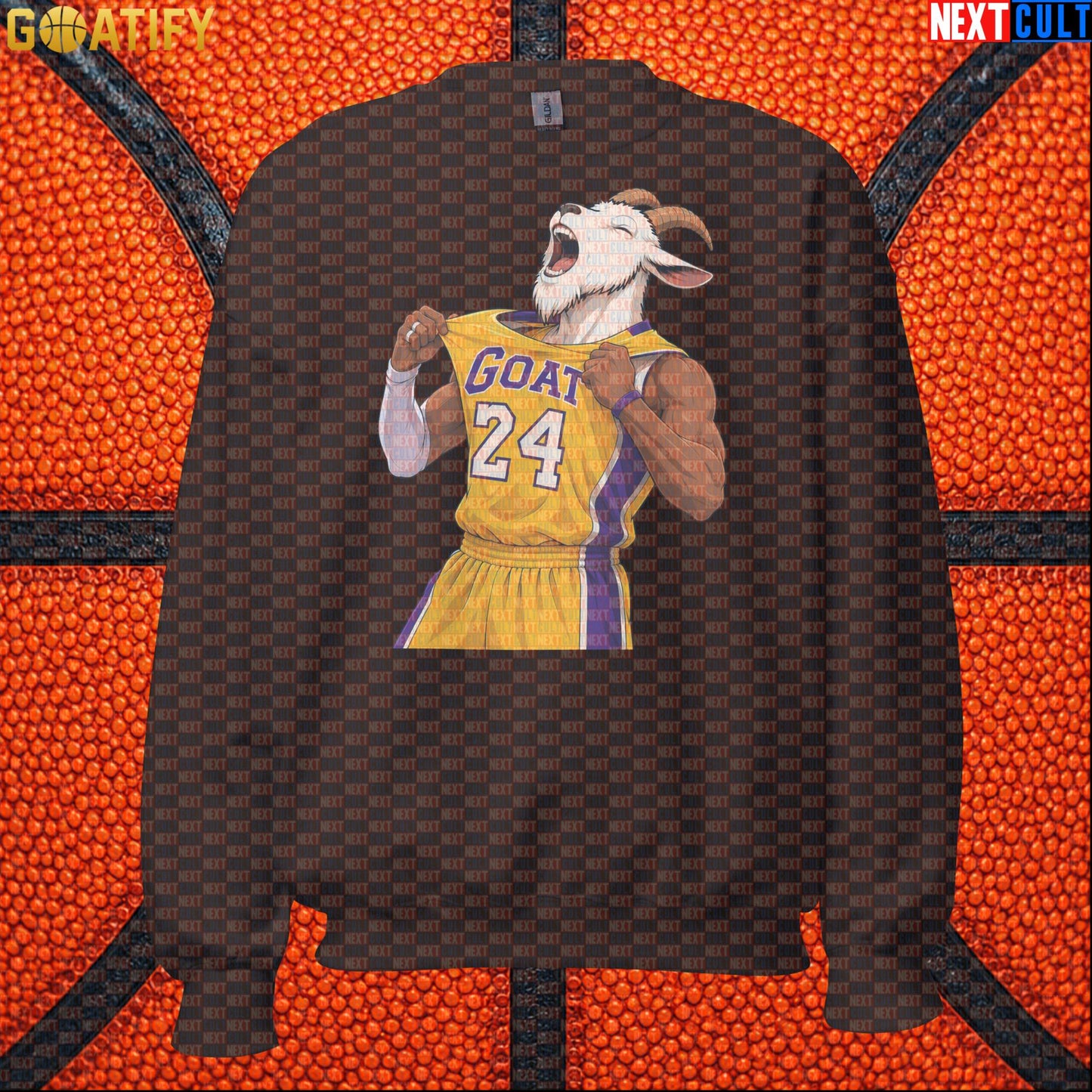 Kobe Bryant Sweatshirt – Black Mamba No. 24 GOAT Crewneck for Lakers Basketball Fans |  | ["Basketball", "Kobe Bryant", "Los Angeles Lakers", "NBA"]