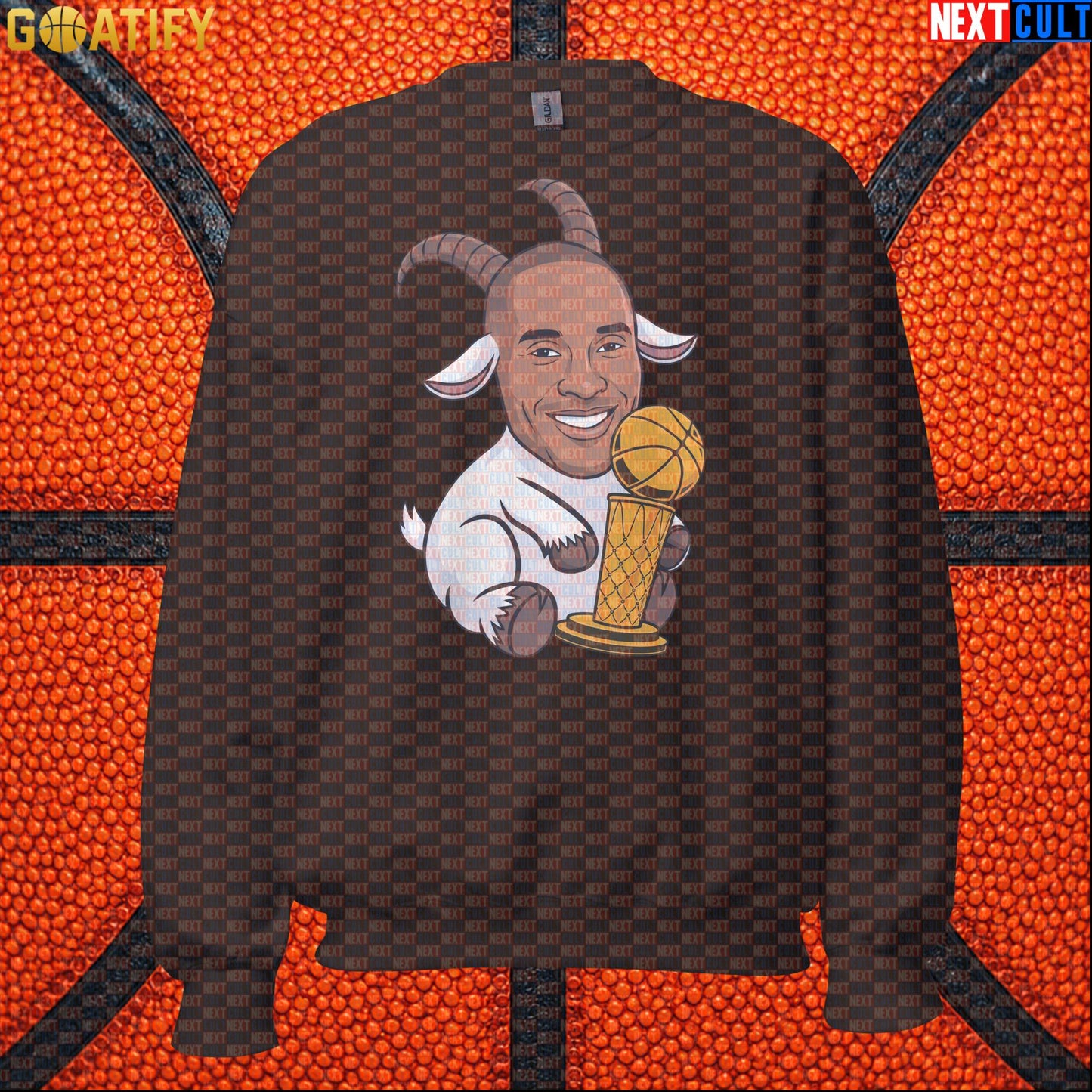 Kobe Bryant Sweatshirt – The GOAT Champion Crewneck for Lakers Fans & NBA Basketball Gifts |  | ["Basketball", "Kobe Bryant", "Los Angeles Lakers", "NBA"]