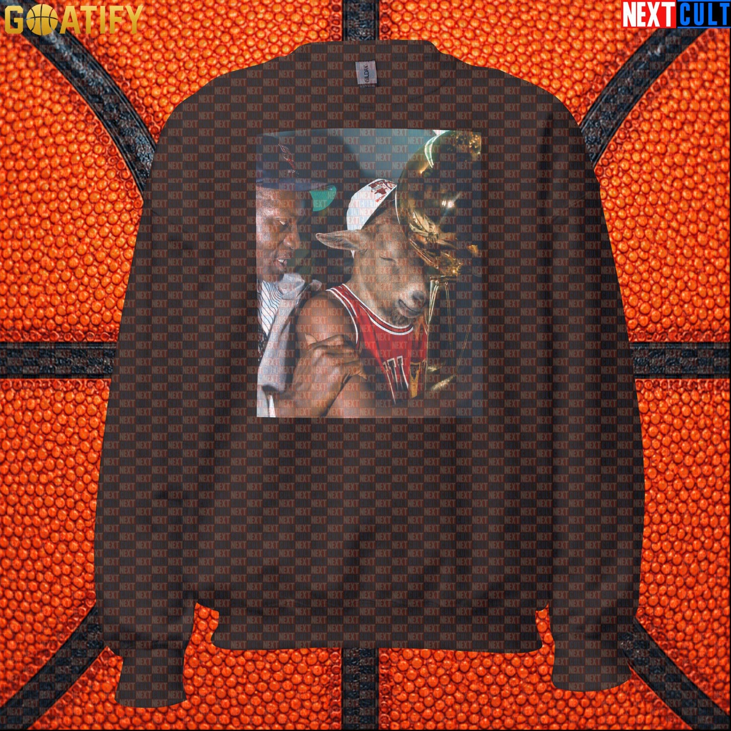 Michael Jordan Sweatshirt – Bulls GOAT Championship Crewneck for Basketball Fans & Gifts |  | ["Basketball", "Chicago Bulls", "Michael Jordan", "NBA"]