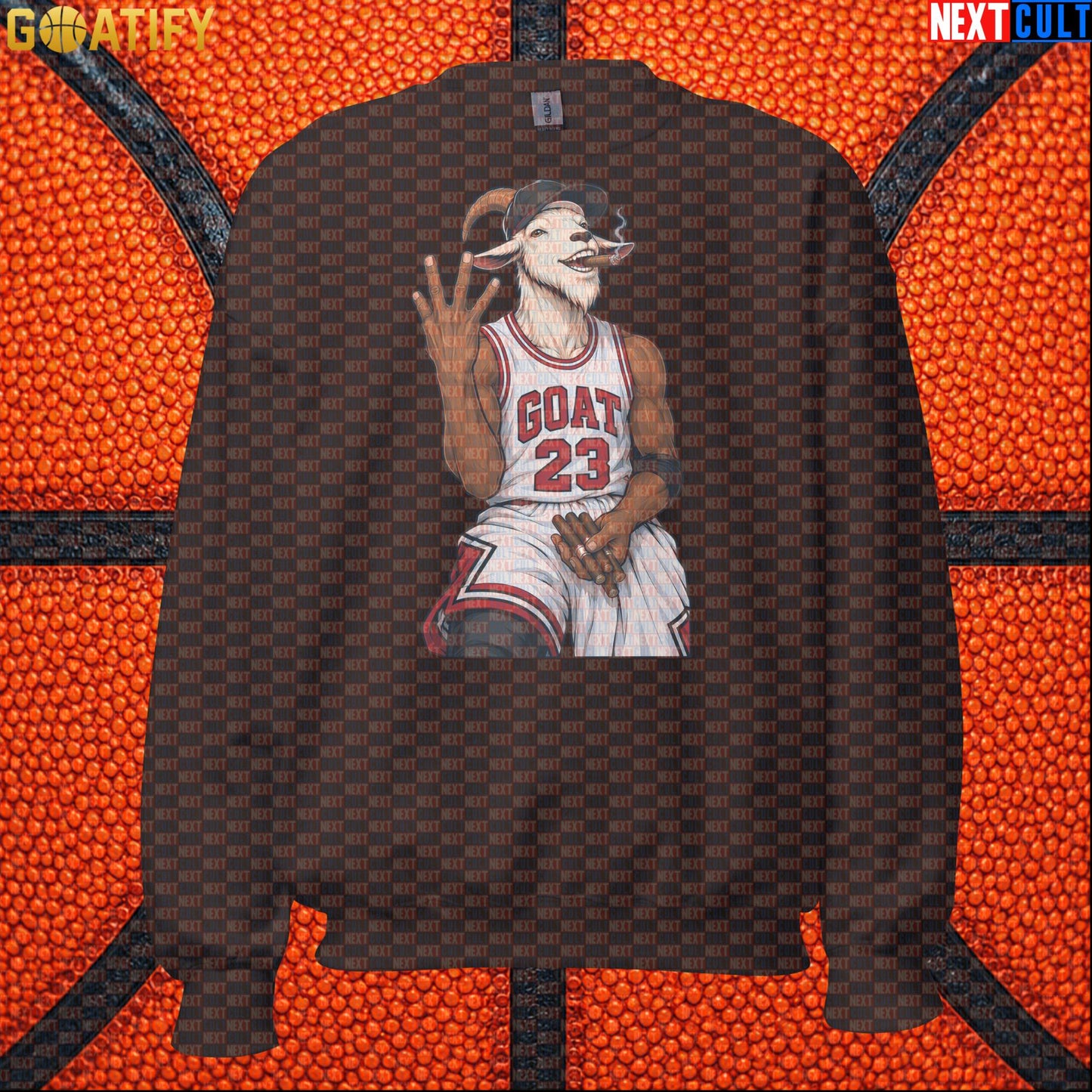 Michael Jordan Sweatshirt – GOAT Cigar Celebration Crewneck for Chicago Bulls Fans |  | ["Basketball", "Chicago Bulls", "Michael Jordan", "NBA"]