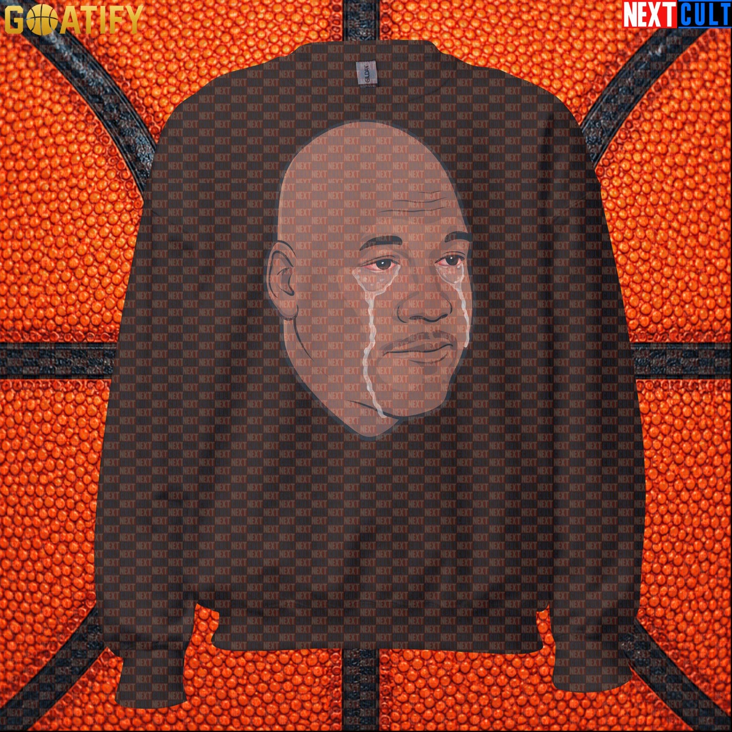 Michael Jordan Sweatshirt Crying Jordan Meme Crewneck Gift for Chicago Bulls NBA Fans |  | ["Basketball", "Chicago Bulls", "Michael Jordan", "NBA"]