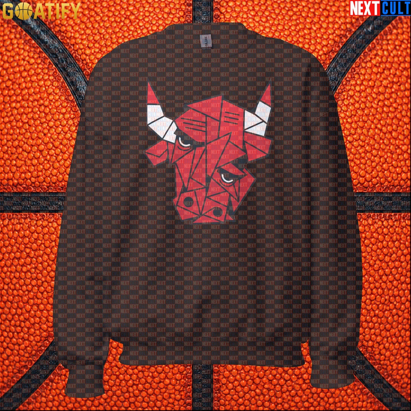 Chicago Bulls Meme Sweatshirt – Picasso Bulls Cubism Art Crewneck for Basketball Fans |  | ["Basketball", "Chicago Bulls", "NBA"]