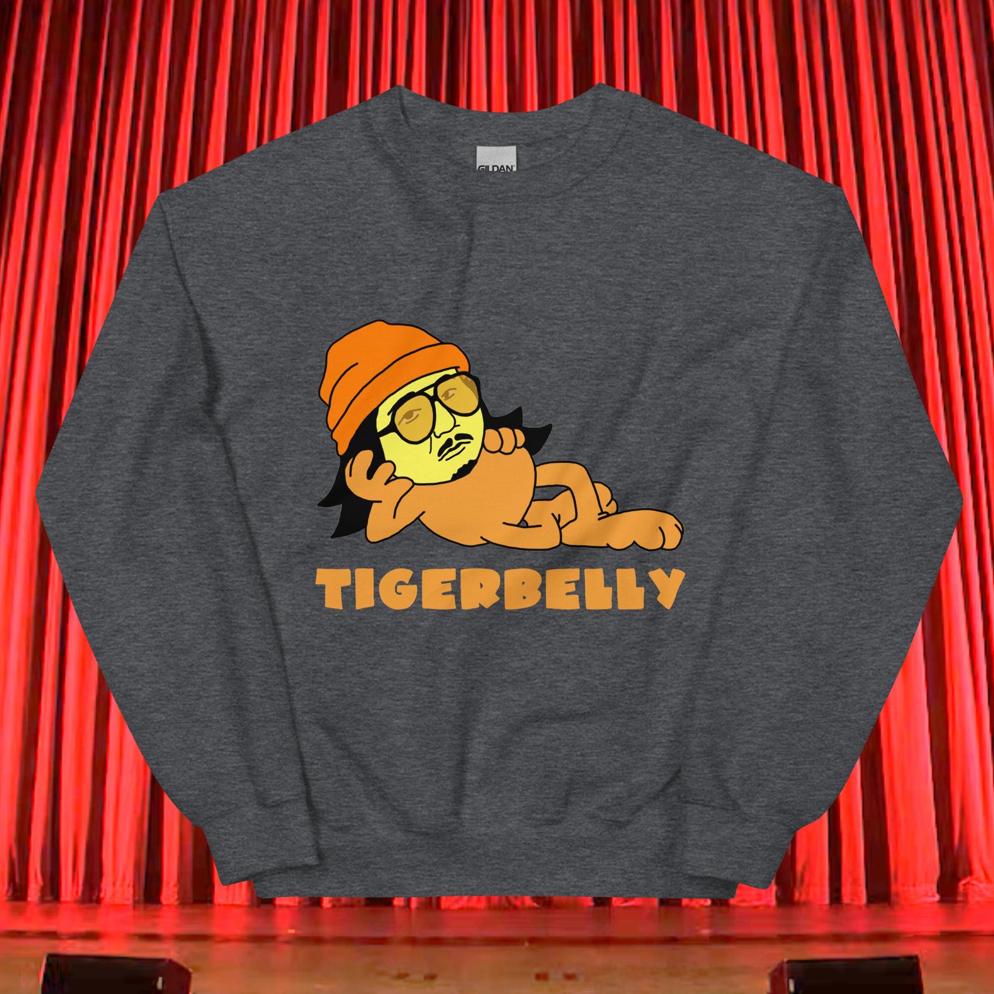 Bobby Lee Tigerbelly, Bobby Lee Merch, Tigerbelly Merch, Bobby Lee Gift, Funny Tigerbelly Gift, Tigerbelly Podcast, TigerBelly Unisex Sweatshirt Next Cult Brand Bobby Lee, Podcasts, Stand-up Comedy, TigerBelly