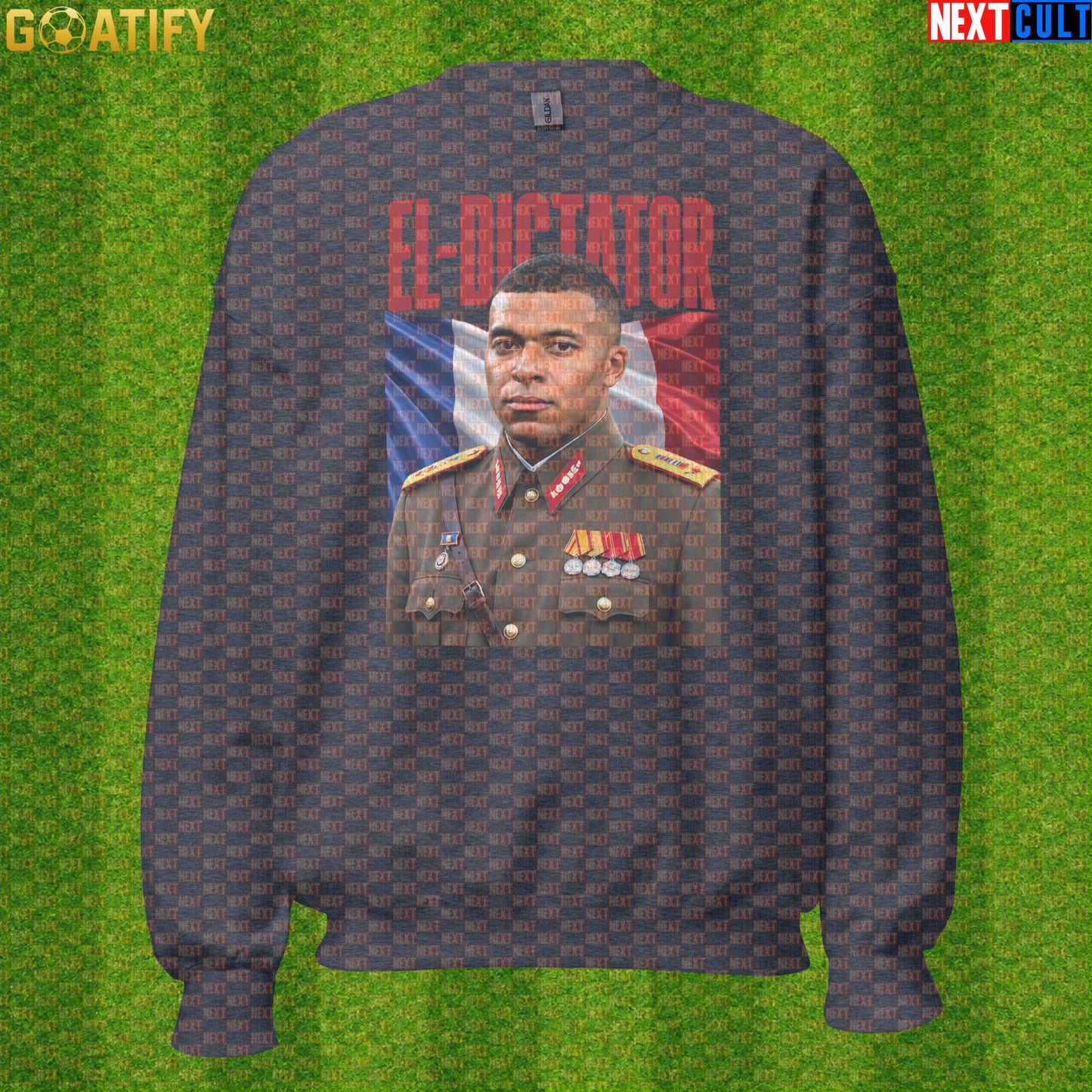 Kylian Mbappe Sweatshirt – El Dictator Retro Soccer Crewneck for France and PSG Fans |  | ["Football", "France", "Kylian Mbappe", "PSG", "Real Madrid", "Soccer"]