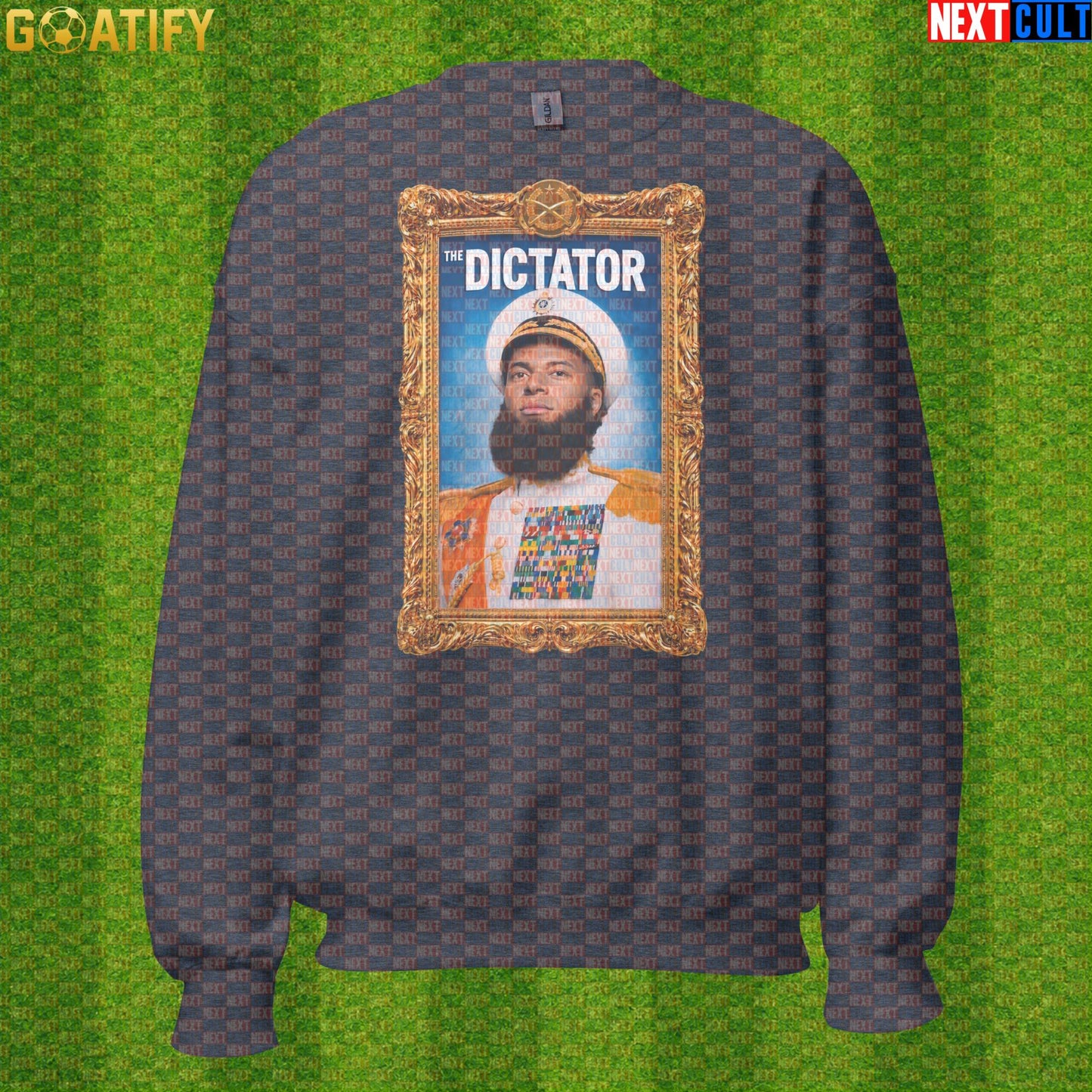 Kylian Mbappe Sweatshirt – Regal El Dictator Soccer Crewneck for France Football Fans Dark Heather Next Cult Brand