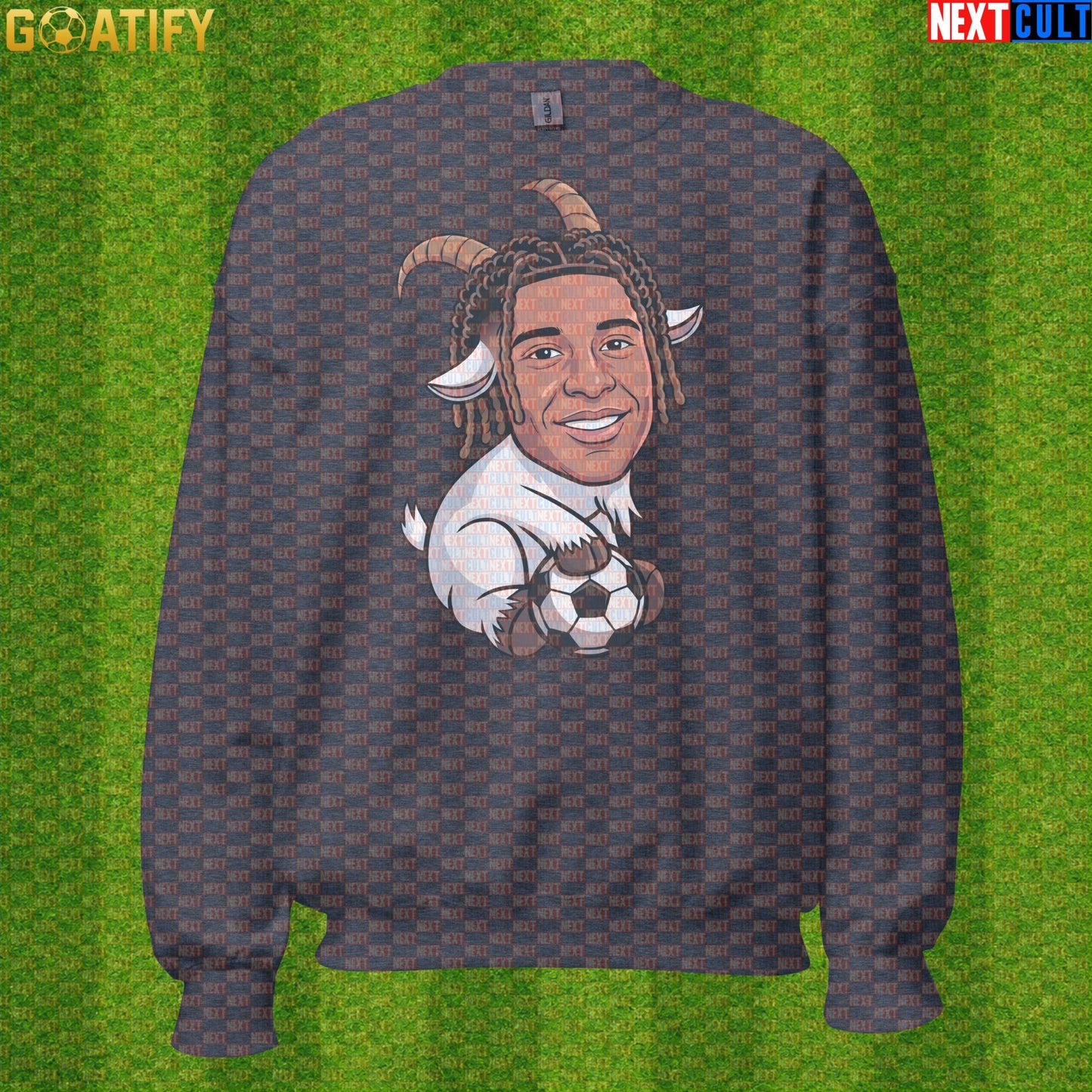 Michael Olise Sweatshirt – Cool GOAT Crewneck for Bayern Munich and France Supporters |  | ["Bayern Munich", "Football", "France", "Michael Olise", "Soccer"]
