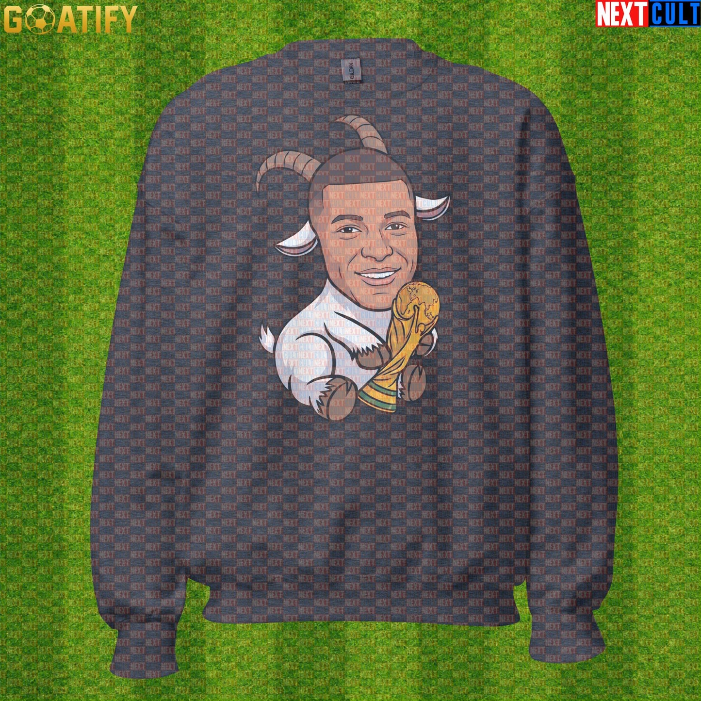 Kylian Mbappe Sweatshirt – World Cup Winner Crewneck for France and Real Madrid Fans |  | ["Football", "France", "Kylian Mbappe", "PSG", "Real Madrid", "Soccer"]