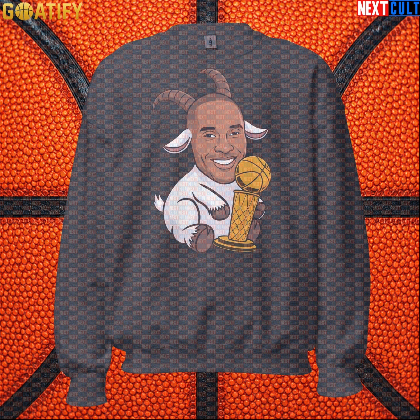 Kobe Bryant Sweatshirt – The GOAT Champion Crewneck for Lakers Fans & NBA Basketball Gifts |  | ["Basketball", "Kobe Bryant", "Los Angeles Lakers", "NBA"]