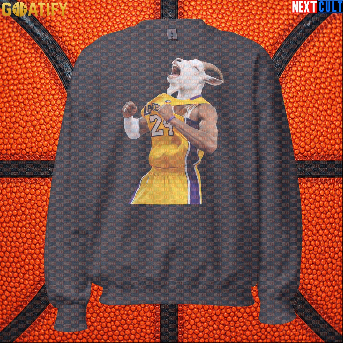 Kobe Bryant Sweatshirt – GOAT Celebration Crewneck for Los Angeles Lakers Basketball Fans |  | ["Basketball", "Kobe Bryant", "Los Angeles Lakers", "NBA"]