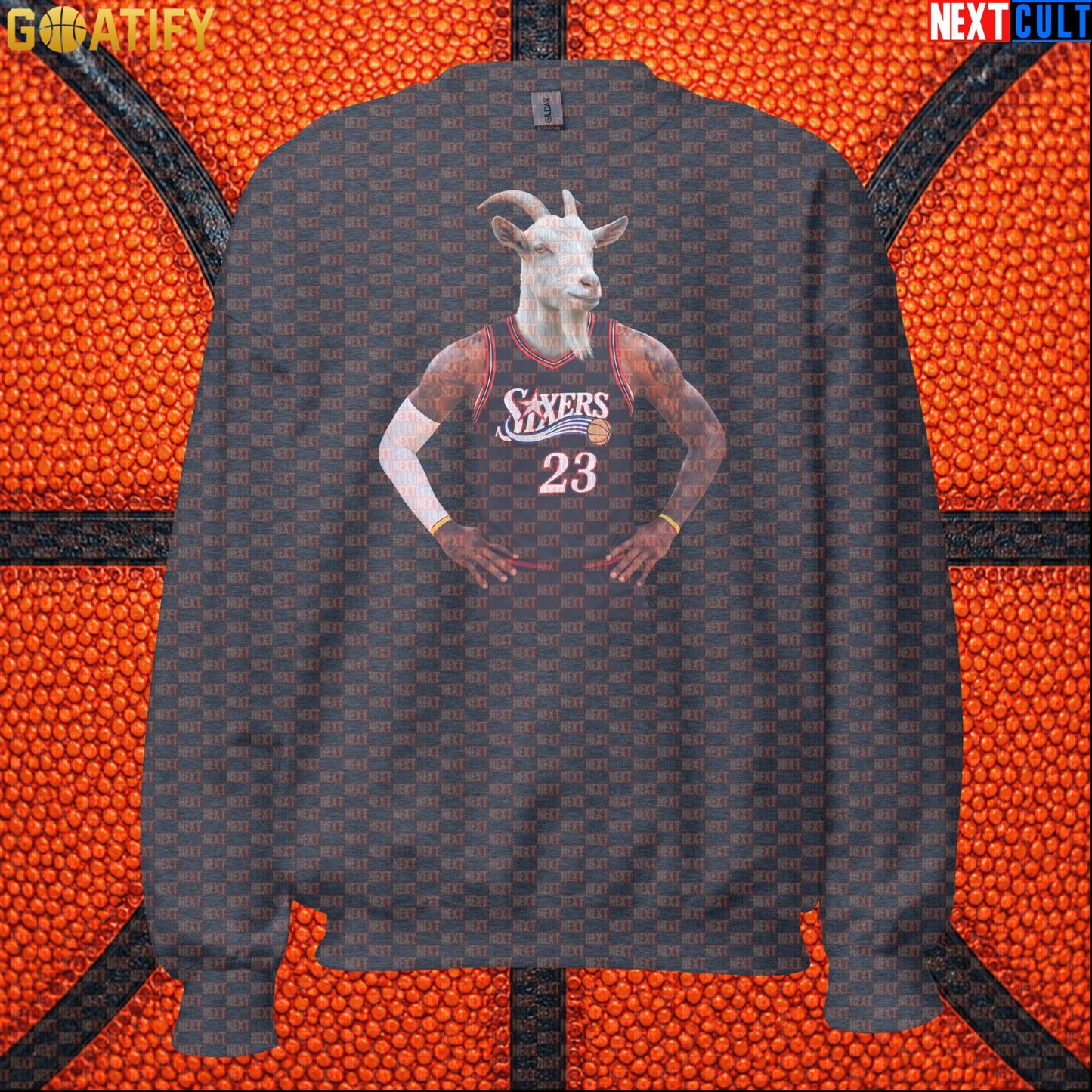 LeBron James Sweatshirt – Philly GOAT Crewneck for 76ers Basketball Fans & NBA Gifts |  | ["Basketball", "LeBron James", "NBA", "Philadelphia 76ers"]