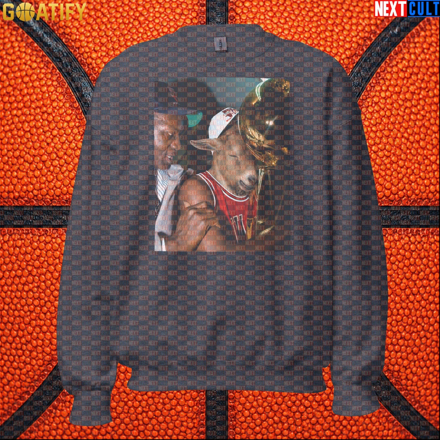 Michael Jordan Sweatshirt – Bulls GOAT Championship Crewneck for Basketball Fans & Gifts |  | ["Basketball", "Chicago Bulls", "Michael Jordan", "NBA"]