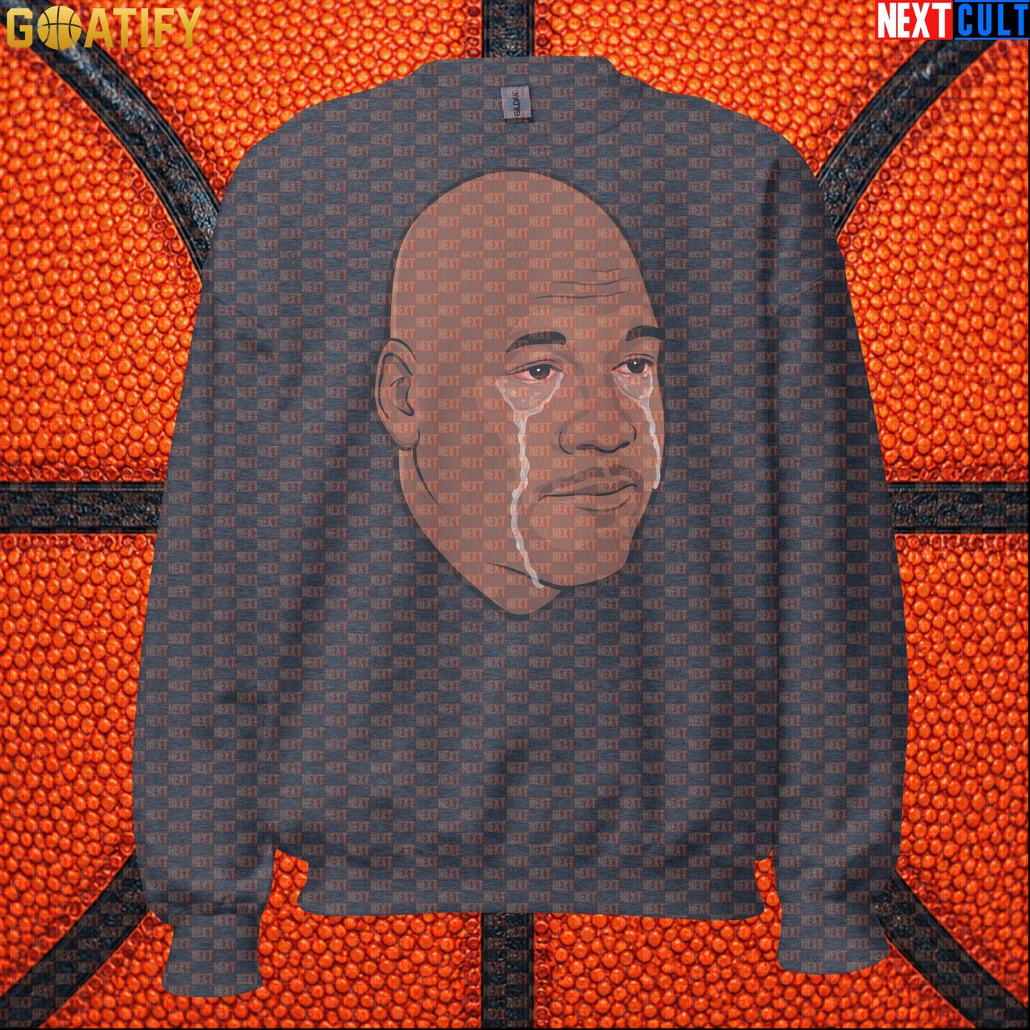Michael Jordan Sweatshirt Crying Jordan Meme Crewneck Gift for Chicago Bulls NBA Fans |  | ["Basketball", "Chicago Bulls", "Michael Jordan", "NBA"]