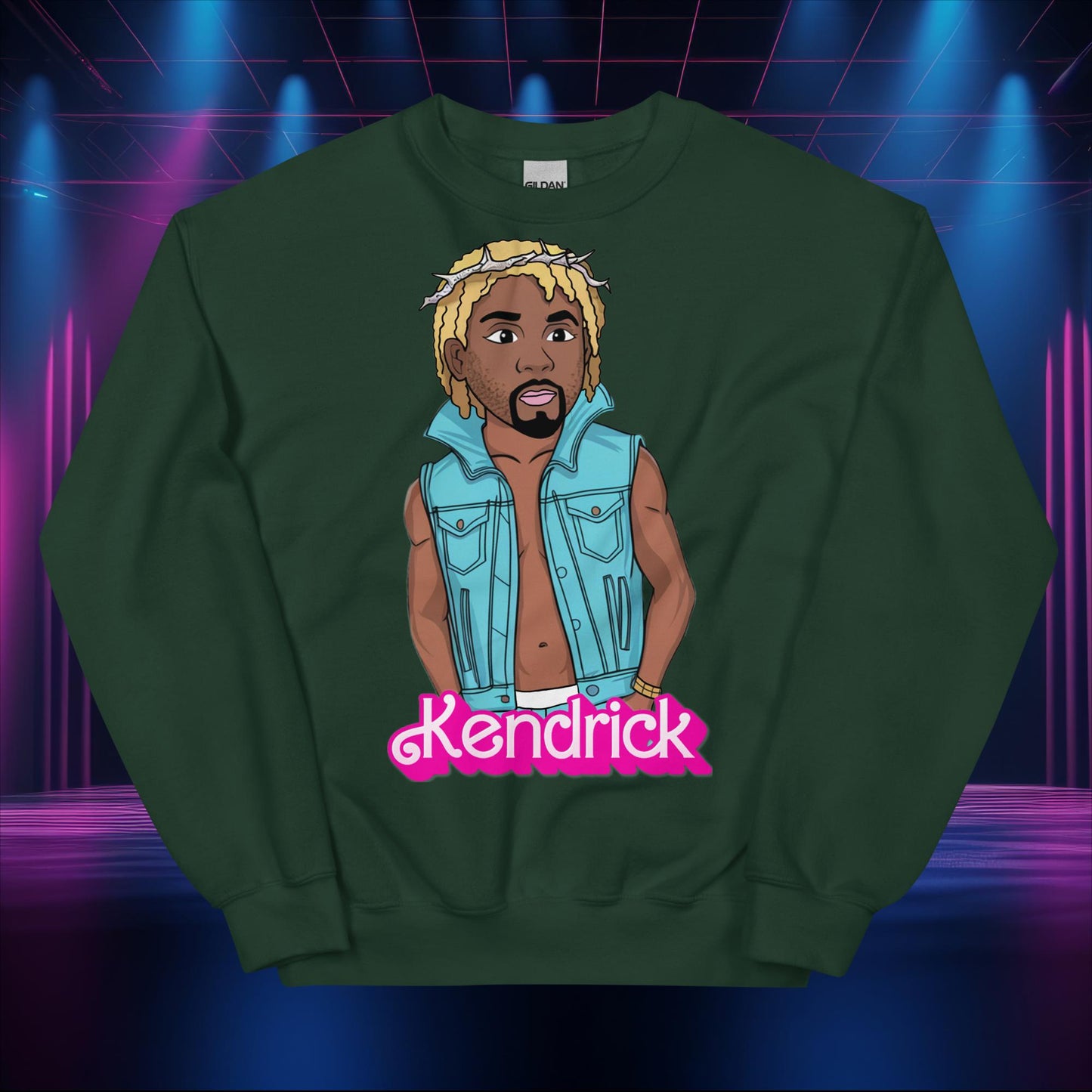 Kendrick Ken Ryan Gosling Barbie Hip Hop Rap Kendrick Lamar Unisex Sweatshirt Next Cult Brand