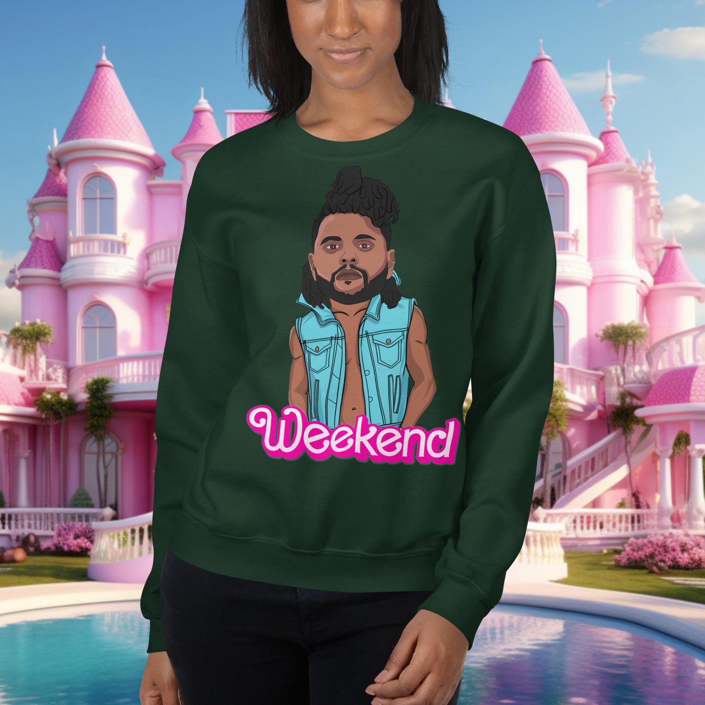 The Weeknd Ken Barbie Film Sweat-shirt unisexe