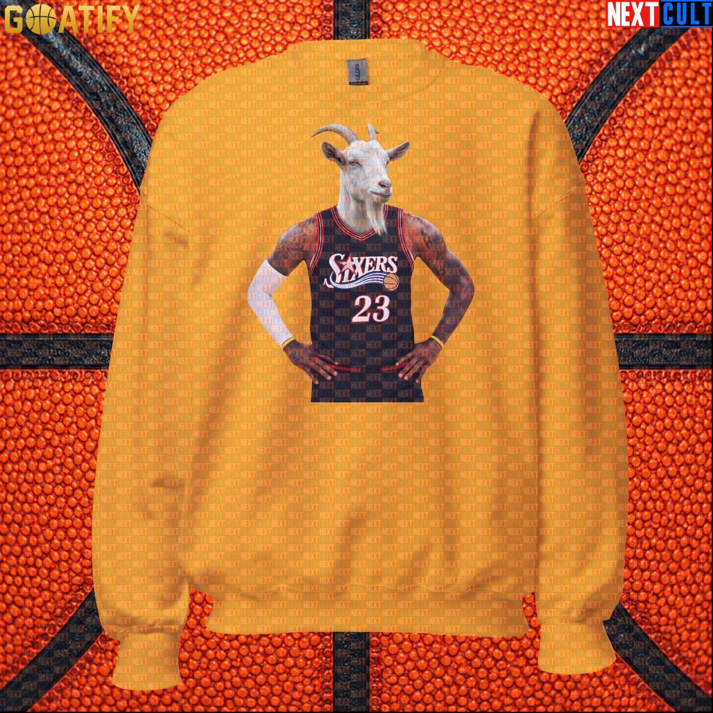 LeBron James Sweatshirt – Philly GOAT Crewneck for 76ers Basketball Fans & NBA Gifts |  | ["Basketball", "LeBron James", "NBA", "Philadelphia 76ers"]