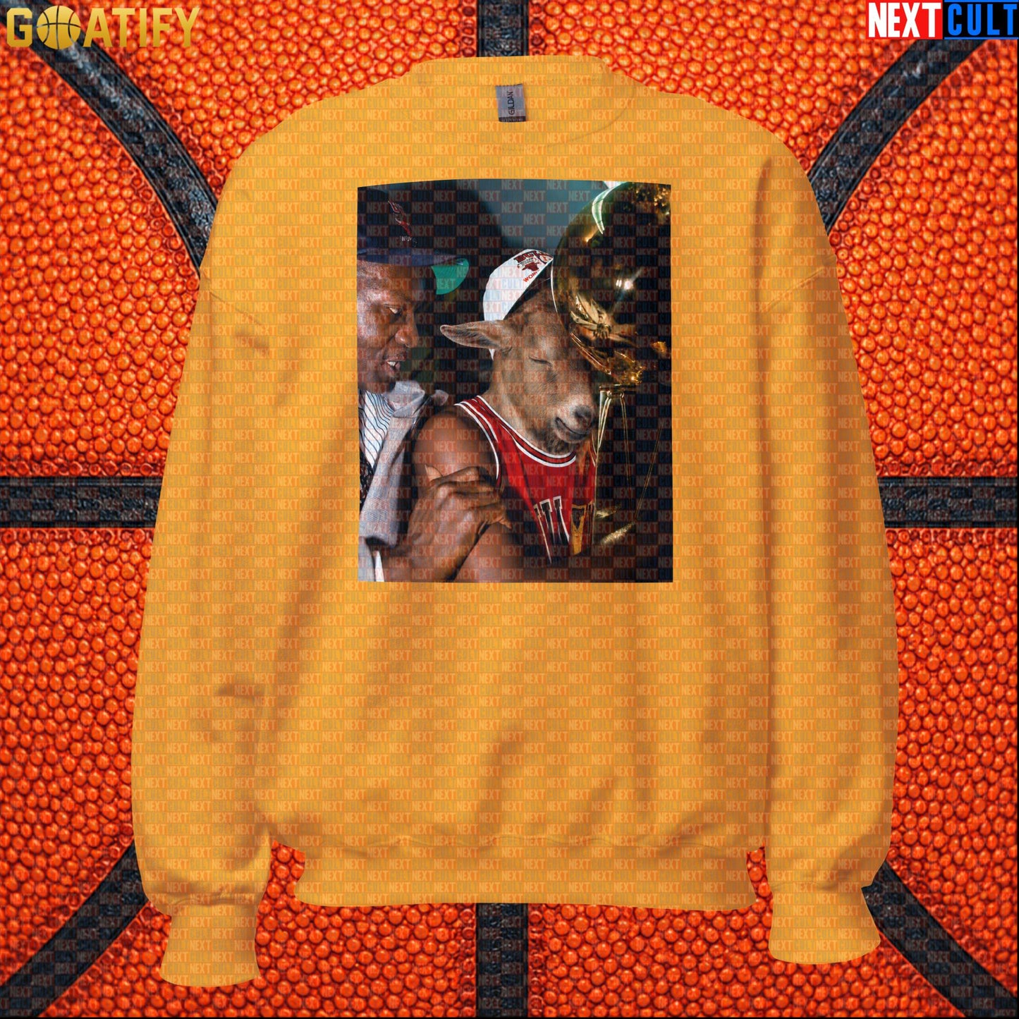 Michael Jordan Sweatshirt – Bulls GOAT Championship Crewneck for Basketball Fans & Gifts |  | ["Basketball", "Chicago Bulls", "Michael Jordan", "NBA"]