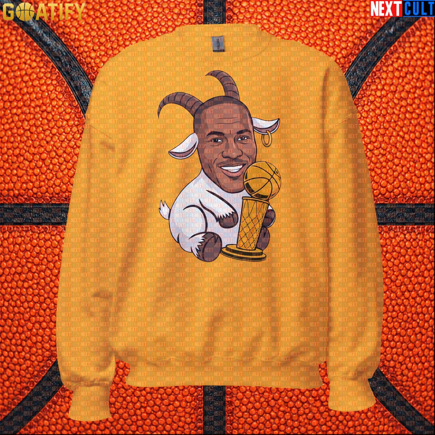 Michael Jordan Sweatshirt – GOAT 6 Rings Chicago Bulls Basketball Crewneck for NBA Fans |  | ["Basketball", "Chicago Bulls", "Michael Jordan", "NBA"]
