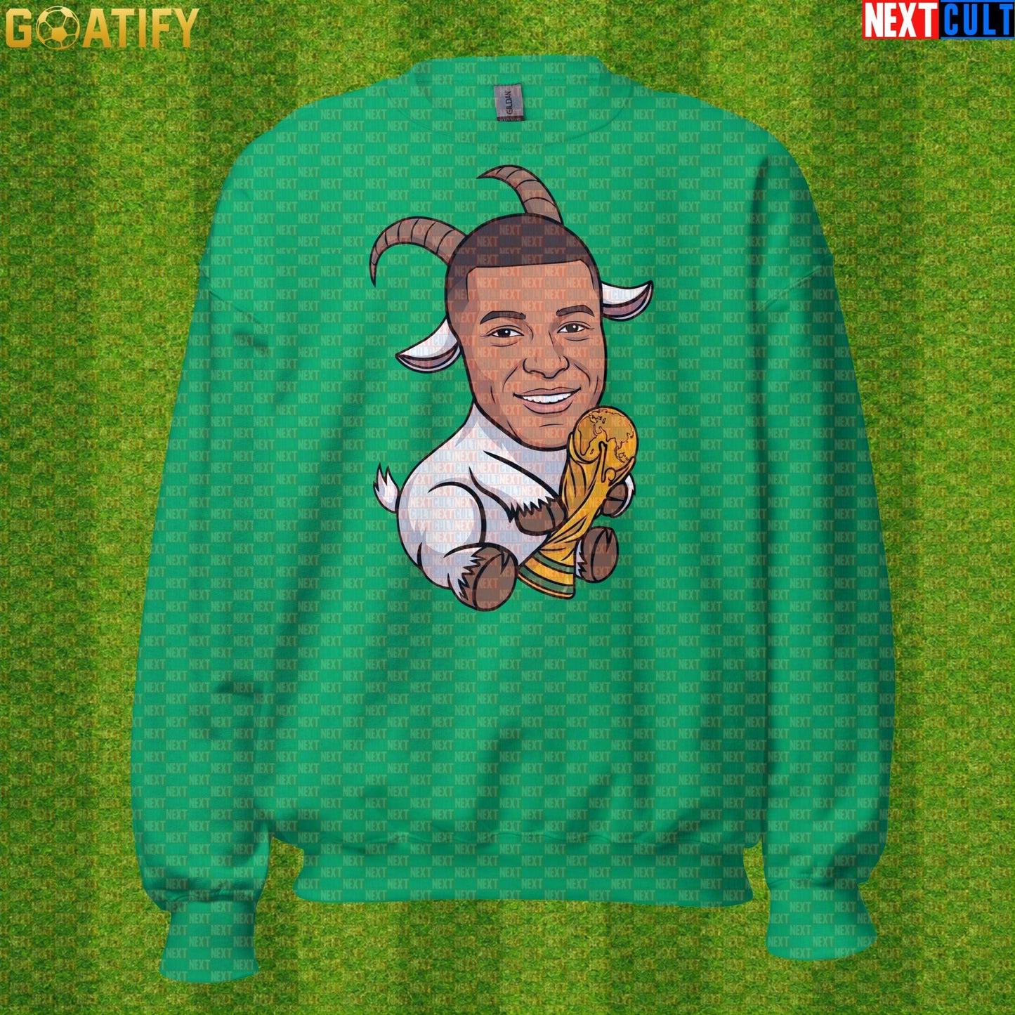 Kylian Mbappe Sweatshirt – World Cup Winner Crewneck for France and Real Madrid Fans |  | ["Football", "France", "Kylian Mbappe", "PSG", "Real Madrid", "Soccer"]