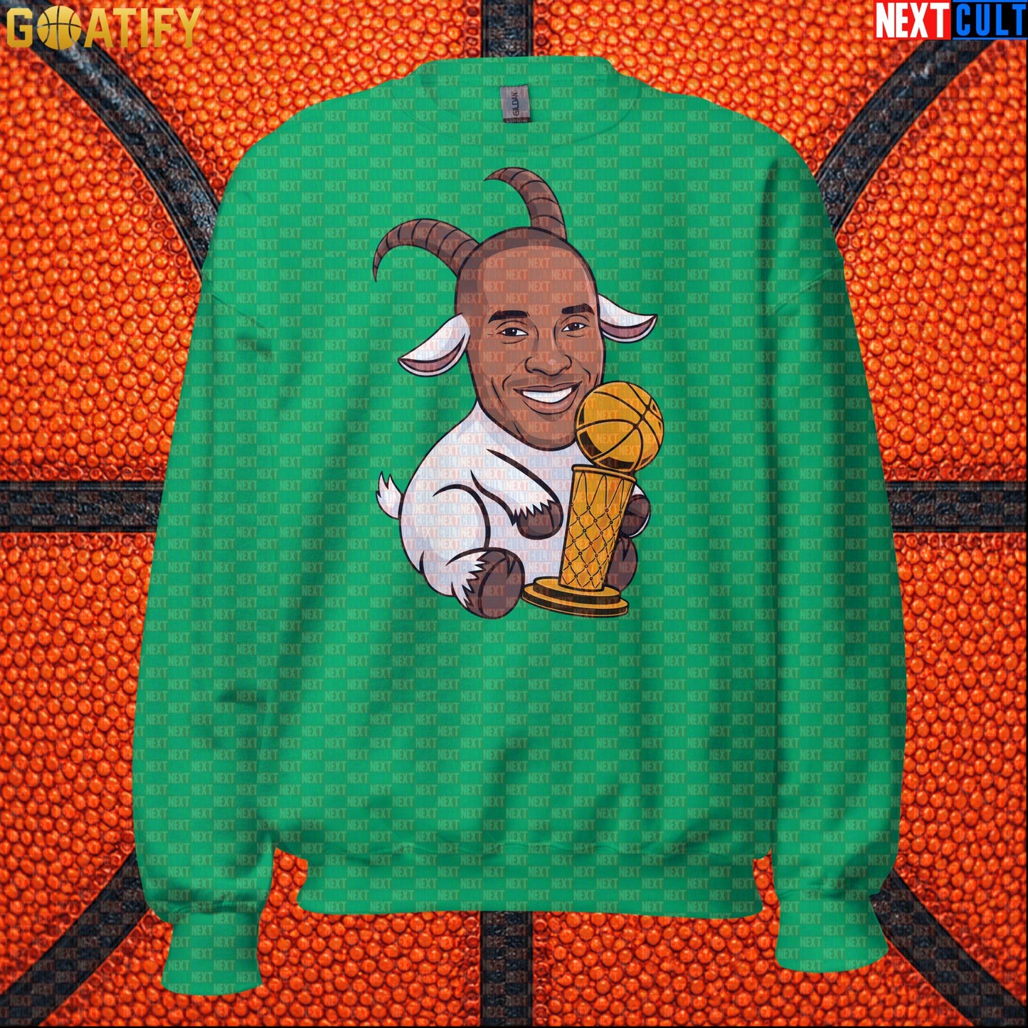 Kobe Bryant Sweatshirt – The GOAT Champion Crewneck for Lakers Fans & NBA Basketball Gifts |  | ["Basketball", "Kobe Bryant", "Los Angeles Lakers", "NBA"]